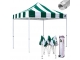 Stripe Green/White