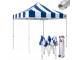 Stripe Blue/White